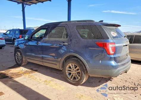 2016 Ford Explorer из США, поврежденный, VIN 1FM5K7B89GGA24810